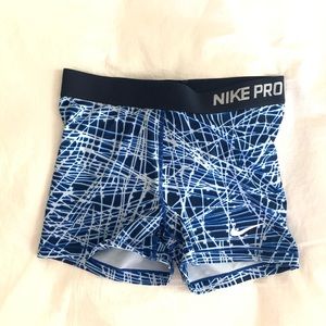 Nike Pro Spandex Shorts in size medium
